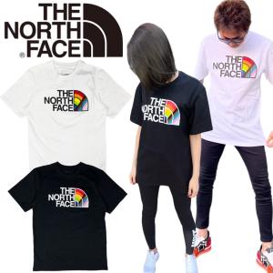 ザ ノースフェイス The North Face 半袖Tシャツ トップス NF0A5J9H ハーフドーム レインボー 前ロゴ メンズ レディース THE NORTH FACE SS PRIDE TEE｜staiwan