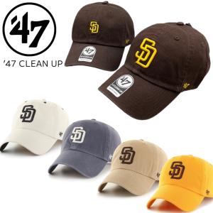 47 キャップ フォーティーセブン ブランド 帽子 サンディエゴ パドレス ベースボール RGW21GWS 男女兼用 クリーンナップ 柔らか 47BRAND PADRES CLEAN UP｜STY1
