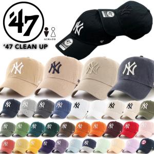 47 キャップ フォーティーセブン 帽子 RGW17GWS ヤンキース NYY ワンサイズ MLB 男女兼用 ベースボール メンズ レディース クリーンナップ 47BRAND CLEAN UP｜STY1