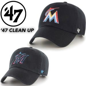 フォーティーセブン ブランド キャップ 帽子 RGW28GWS マイアミ マーリンズ クリーンナップ 男女兼用 柔らか 47BRAND MARLINS CLEAN UP