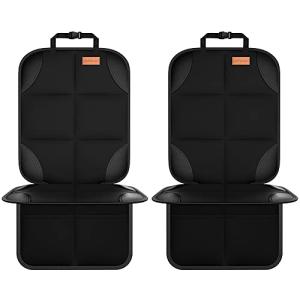 1680D素材チャイルドシート保護マット [Smart eLf] 滑り止防水め 車 座席保護 シートプロテクター（2点セット Baby チャイルドシー