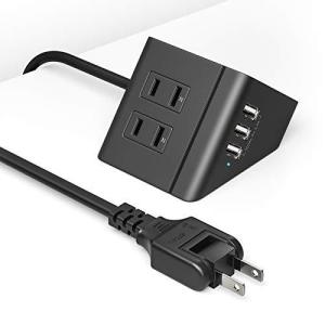 電源タップ スイッチ付き usb コンセント 延長コード 5m TESSAN 12個AC