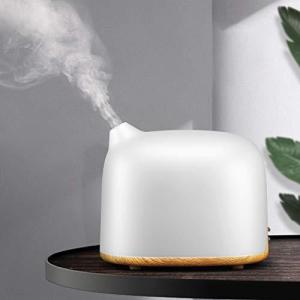 加湿器 卓上 アロマ加湿器 14色LEDライト変換 アロマ対応