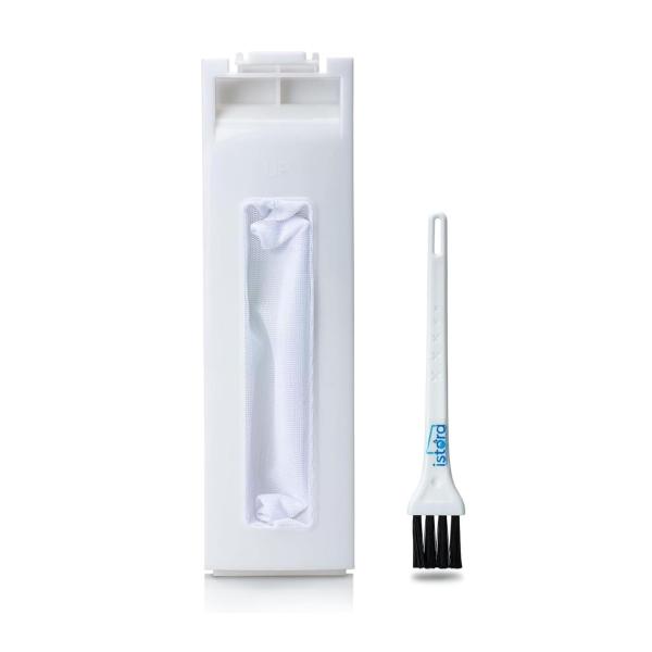 ISTORA 糸くずフィルター クズ取りネット ゴミ取りネット 1枚入れ 清潔ブラシ付き アクア洗濯...