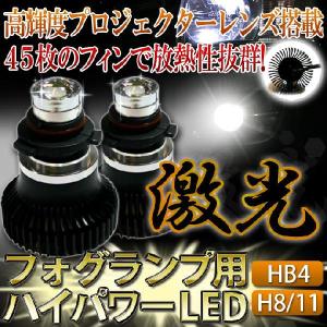 45枚フィン独自形状 LEDフォグランプ HB4 H11(H8)