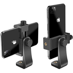 Eoogere アタッチメントホルダー スマートフォン iphone用 一脚三脚 自撮り棒用 アダプターホルダークリップ Manfrotto ミニ三脚
