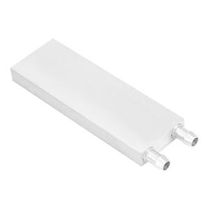 Acouto  アルミ製 CPUラジエーター水冷却ブロック 液体水冷却器ヒートシンク 内部流路押出成形 CPU水冷却ブロック ラップト