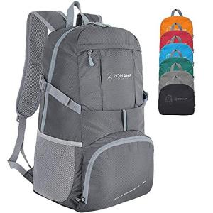 ZOMAKE 折りたたみ リュック 軽量 防水 コンパクト アウトドア 旅行 便利グッズ バックパック 35L