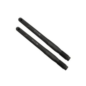 ZKTOOL 2ピース ホイールセッティングボルト M12×P1.5 SST 黒 汚れにくい 有孔 吊るして持ち運びが簡単 取付ガイドボルト ホイール