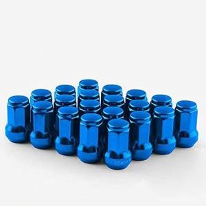 YIBO 20個M12 * 1.5スチールホイールリムイヤーホイールラグナット キー延長チューナー付き