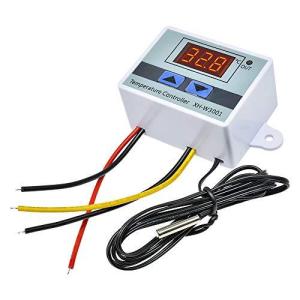 DiyStudio W3001 AC 100V-220V 温度コントローラーデジタル LEDディスプレイ -50℃~110℃サーモスタット±0.1℃高