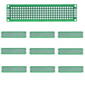 両面 PCB回路基板 ユニバーサル基板 PCBプロトタイプボード 実験プレート