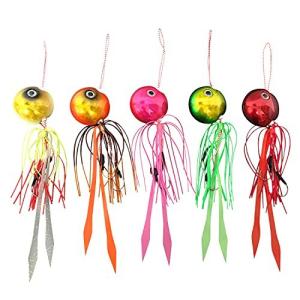 タックルタイム タイラバ 鯛ラバ 遊動式 5個セット 60g 80g 100g