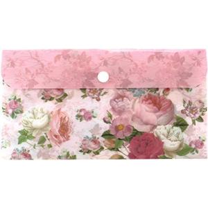 ジャストウィロー マスクケース 抗菌加工 ローズ柄 20×11cm マルチケース