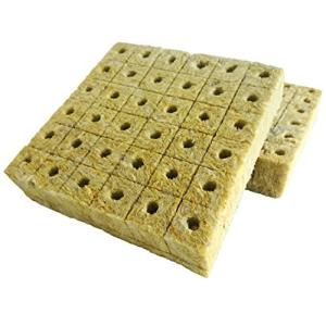 やさいはな栽培マット 栽培キット苗床取替用対応 ロックウール製 72個入 栽培キット苗床取替用対応ロックウール製72個入