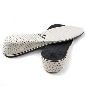 [Muiles] シークレット インソール 中敷き 22.5cm〜27.0cm 衝撃吸収 身長アップ かかと 選べる高さ3サイズ【2cm/3cm/4c