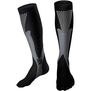 life_mart 着圧ソックス スポーツソックス 加圧ソックス L-XL 24.5〜27cm 男女兼用 デスクワーク フライト 立ち仕事