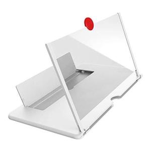 Amandakasa 携帯電話 画面拡大鏡 スクリーンアンプ 携帯スクリーン拡大器 スマホ拡大鏡 疲労軽減 軽量 携帯便利 折り畳み式 スマホ拡大鏡ス