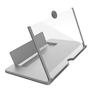 Amandakasa 携帯電話 画面拡大鏡 スクリーンアンプ スマホ拡大鏡スタンド 疲労軽減 携帯便利 携帯スクリーン拡大器 目の保護 全部スマートフ