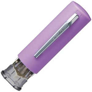 キャップレス6 メールオーダー式 ライトパープル シャチハタ シヤチハタ MO式 ネーム印 ネーム6 浸透印  XL-U6N-5/MO