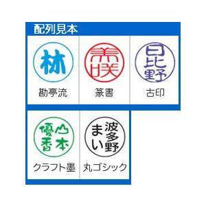 シャチハタ キャップレス9 印鑑 別注品 ハン...の詳細画像3