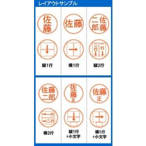シャチハタ キャップレス9 印鑑 別注品 ハン...の詳細画像2