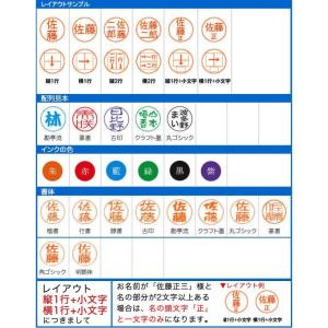 シャチハタ キャップレス9 リール式 印鑑 別...の詳細画像4