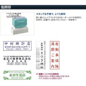 シャチハタ 角型印2060号 住所印 印鑑 別...の詳細画像3