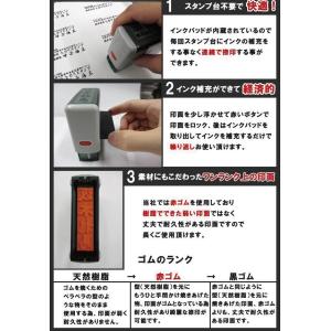 住所印 ゴム印 おまかせ住所印 別注品 4行タ...の詳細画像3