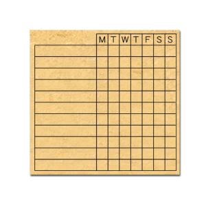 ハビットトラッカー　habit tracker　todo 手帳スタンプ　手帳　日記などに日記帳　ダイ...