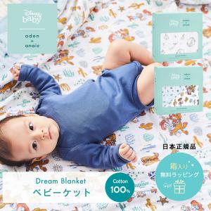 日本正規品ブランケット ディズニー Disney エイデンアンドアネイ aden ドリームブランケット モスリン コットン ガーゼ ベビー タオルケット ベビー布団 新生児