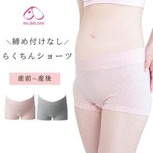 犬印本舗 マタニティ ショーツ フロントクロス パンツ