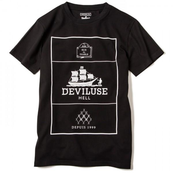 Deviluse　RUE du DIABLE T-shirts(Black)