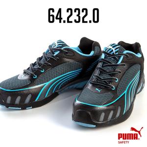 安全靴 PUMA プーマ 送料無料【北海道・沖縄一部地域除く】 Fuse Motion Blue Wns Low 642320 JSAA A種 衝撃吸収