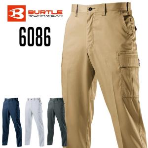 【裾上げ無料】 作業服 作業着 春・夏 カーゴパンツ ズボン バートル BURTLE 6086 T C