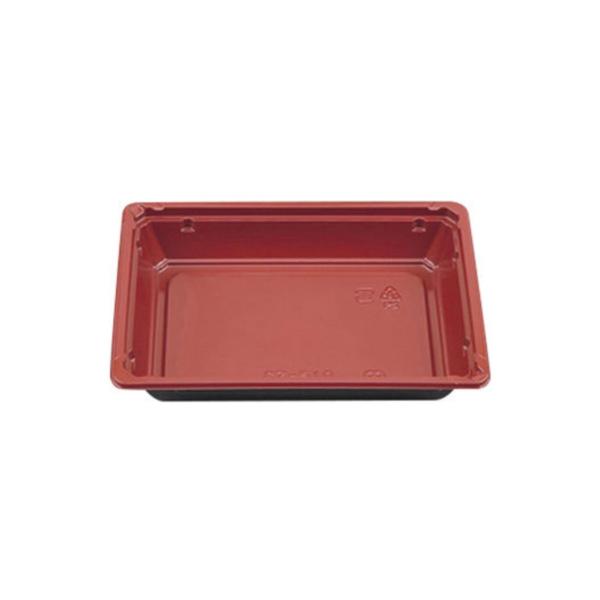 【個人宅不可・店名必須】テイクアウト容器 フードデリバリー CZ-510 うるし 本体・蓋セット 7...