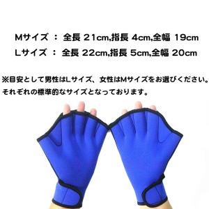 パドル グローブ サーフグローブ 水泳 ネオプ...の詳細画像2