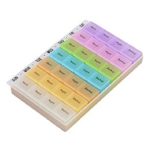 2個セット ピルケース 薬箱 1週間分 大きい...の詳細画像2