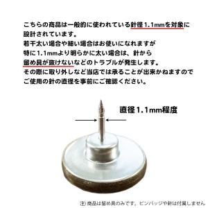 10個セット ピンバッジ キャッチ 留め具 固...の詳細画像3
