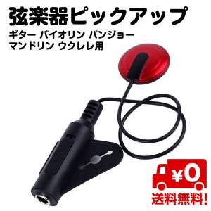 弦楽器 ピックアップ ギター 後付け アンプ 接続 シールド