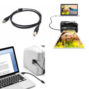 1.3m プリンターケーブル usb2.0 a...の詳細画像2