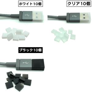 10個セット USB タイプA オス側 キャッ...の詳細画像1