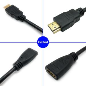 短い hdmiケーブル 30cm 15cm オ...の詳細画像2