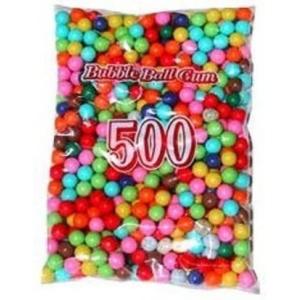約２キロ入り バブルガム５００（ガムマシン用リフィル 直径約１８ミリ） ５００個入り