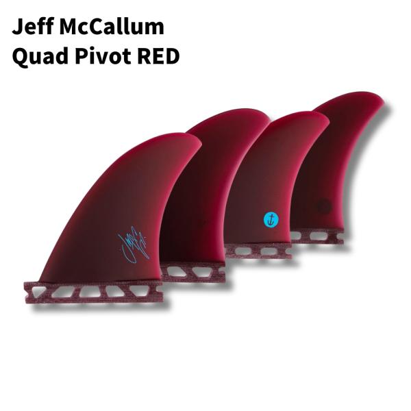 フィン クアッドフィン CAPTAIN FIN Jeff McCallum Quad Pivot R...