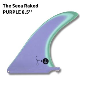 【条件付き！表示価格から更に5%OFF & 送料無料】CAPTAIN FIN キャプテンフィン The Seea Raked PURPLE 8.5'' シングルフィン ロングボード ミッドレングス｜standardstore