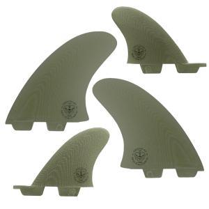 CAPTAIN FIN フィン クアッドフィン Jeff McCallum Quad Pivot RED