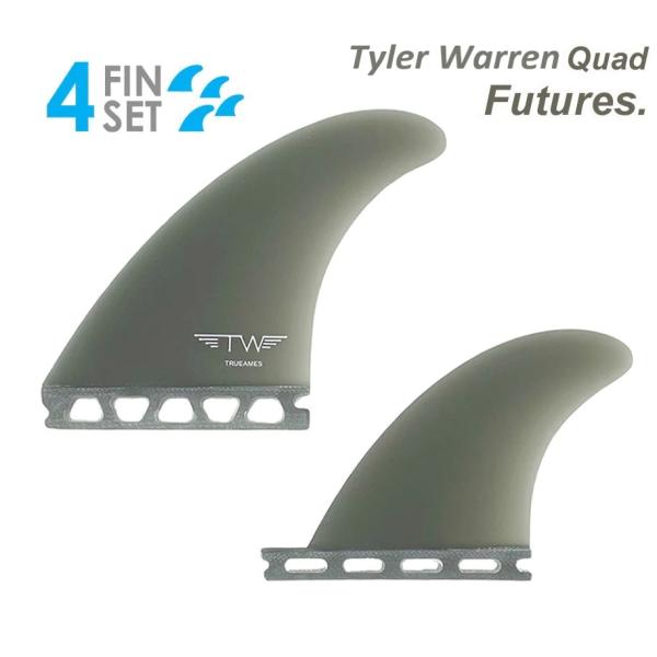 フィン クアッドフィン TRUE AMES Tyler Warren Quad Futures SM...