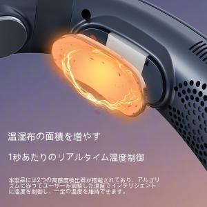 ネックヒーター 3つ保温プレート 首掛け扇風機...の詳細画像3