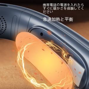 ネックヒーター 3つ保温プレート 首掛け扇風機...の詳細画像4